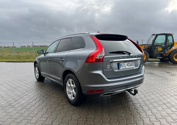 Volvo XC 60 cena 92000 przebieg: 125000, rok produkcji 2017 z Gdańsk małe 79